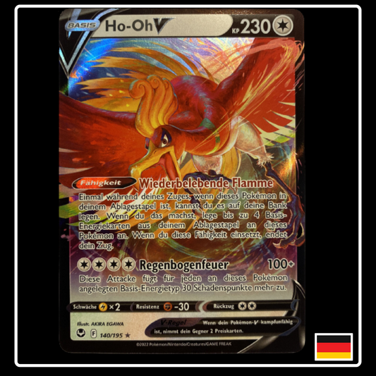 Ho-Oh V Deutsch 140/195 Silberne Sturmwinde