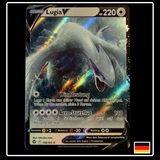 Lugia V Deutsch 138/195 Silberne Sturmwinde