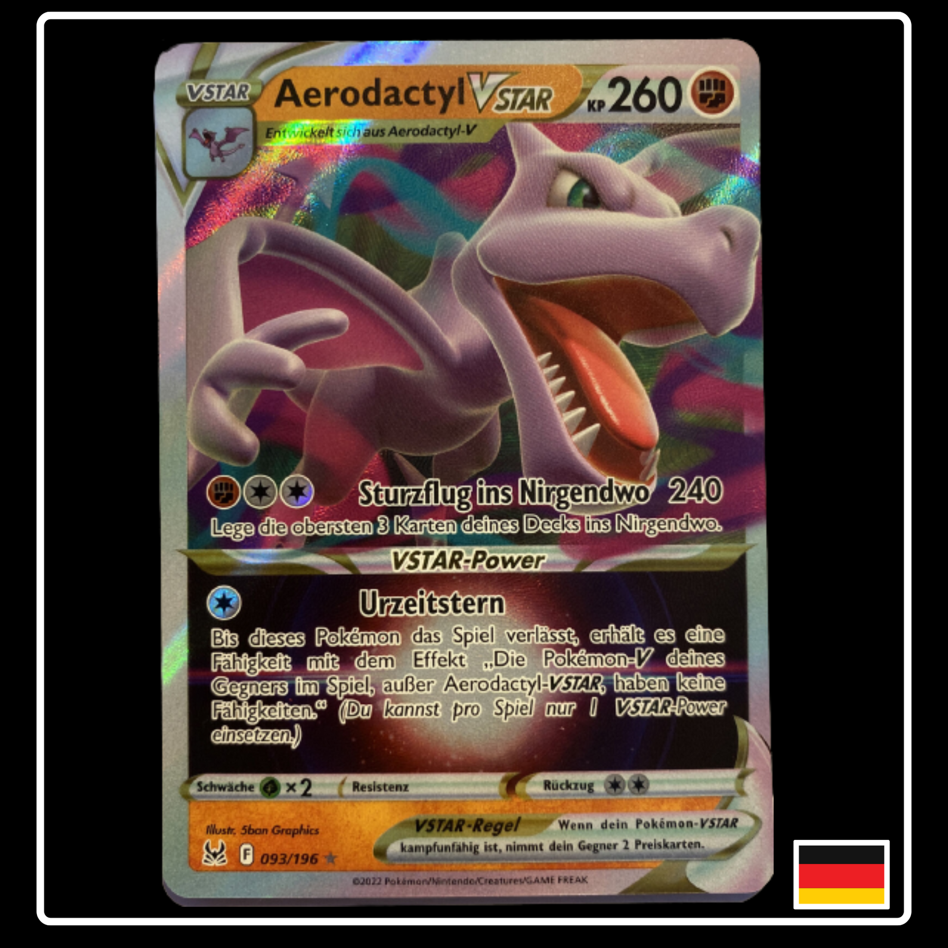 aerodactyl pokemon card vstar Aerodactyl VSTAR Deutsch 093/196 Verlorener Ursprung – PokeDirris