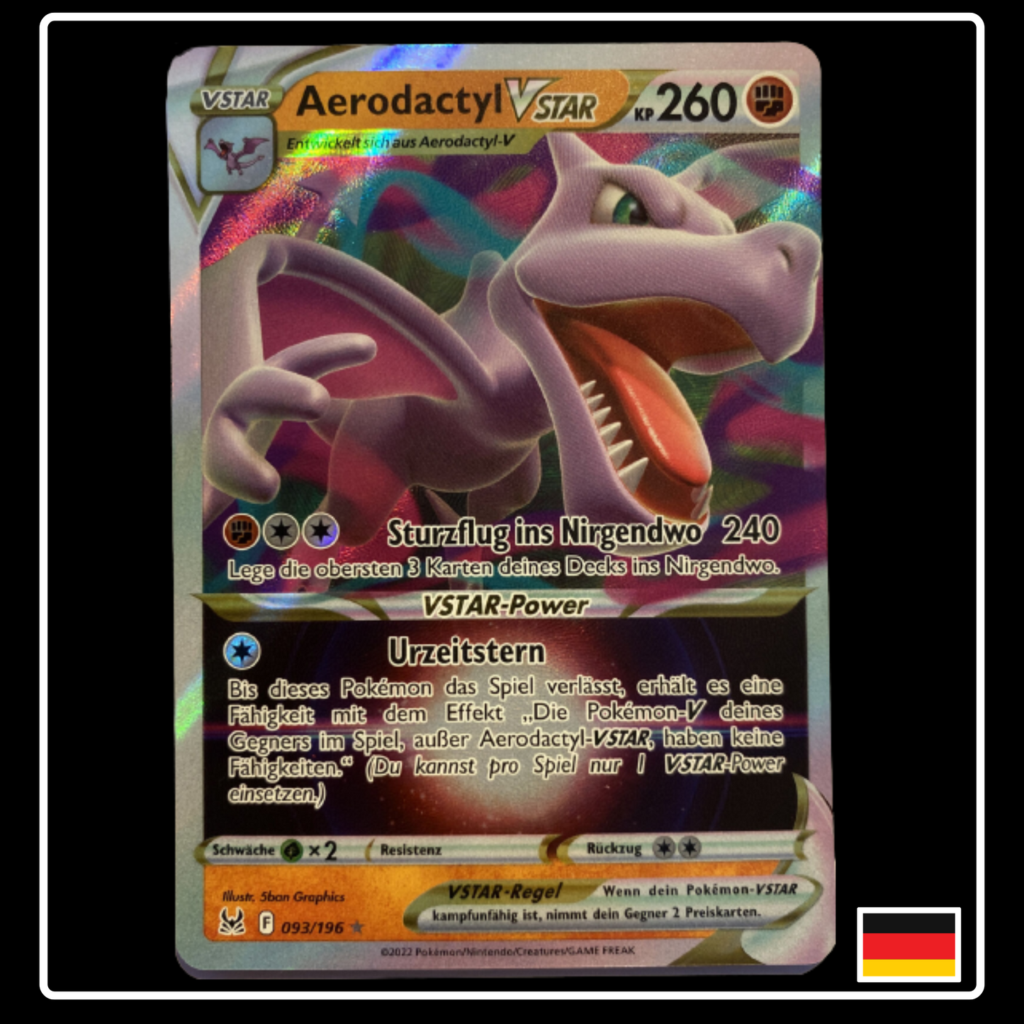 Aerodactyl VSTAR Deutsch 093/196 Verlorener Ursprung