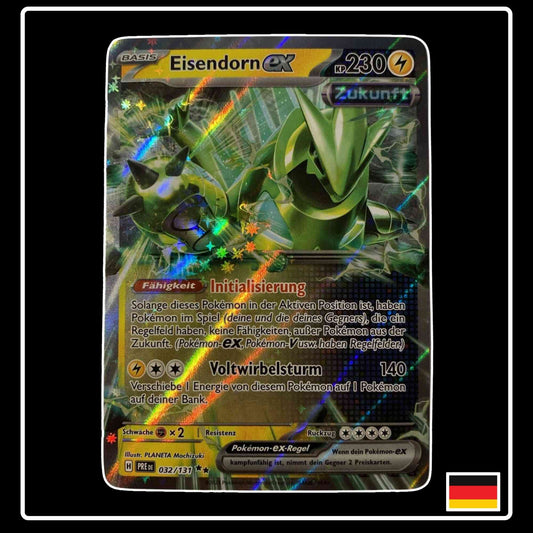 Eisendorn ex 032/131 Pokemon Prismatische Entwicklungen