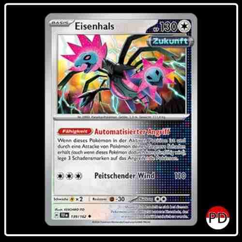 Eisenhals 139/162 Pokemon Gewalten der Zeit