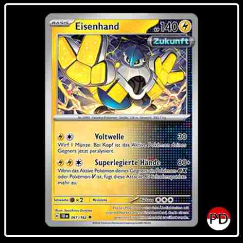 Eisenhand 061/162 Pokemon Gewalten der Zeit