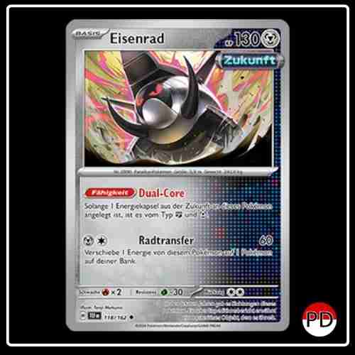 Eisenrad 118/162 Pokemon Gewalten der Zeit