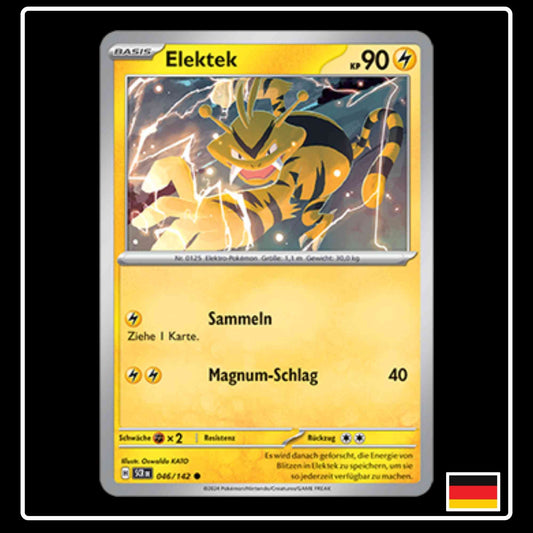 Elektek 046/142 Pokemon Stellarkrone