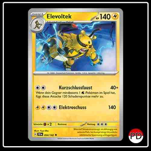 Elevoltek 054/162 Pokemon Gewalten der Zeit