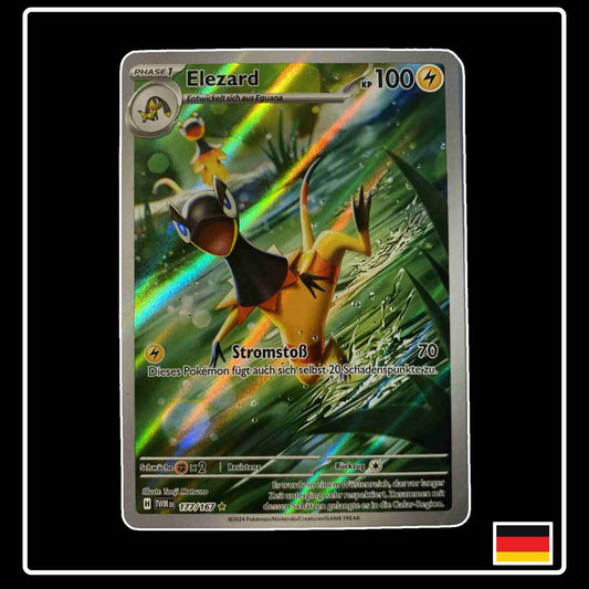 Elezard Art Rare 177/167 aus dem Pokemon Set Maskeraden im Zwielicht