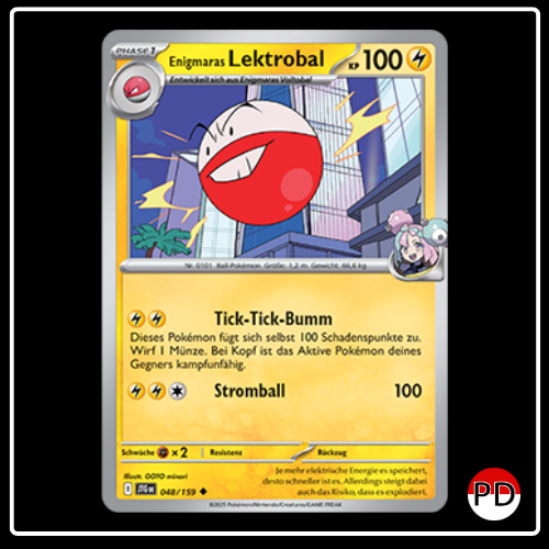 Enigmaras Lektrobal 048/159 Pokemon Reisegefährten