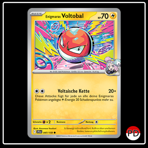 Enigmaras Voltobal 047/159 Pokemon Reisegefährten