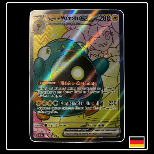 Enigmaras Wampitz ex Full Art 172/159 Pokemon Reisegefährten