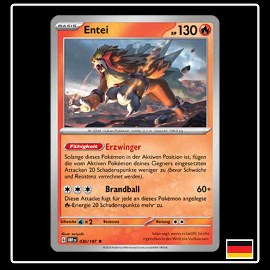 Pokemon Karte Entei 030197