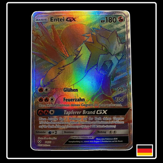 Entei GX Rainbow 74/73 Pokemon Schimmernde Legenden