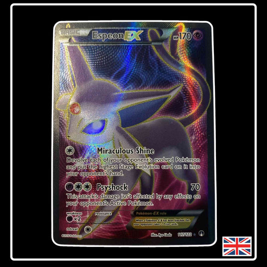 Espeon EX Full Art 117/122 Pokemon XY TURBOfieber