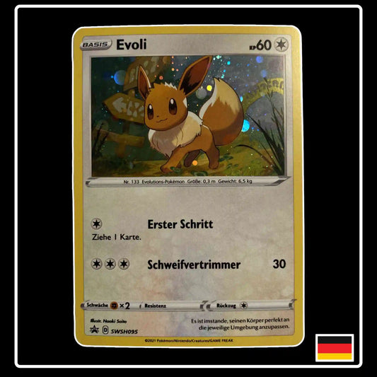 Evoli HOLO SWSH095 Pokemon Black Star Promo