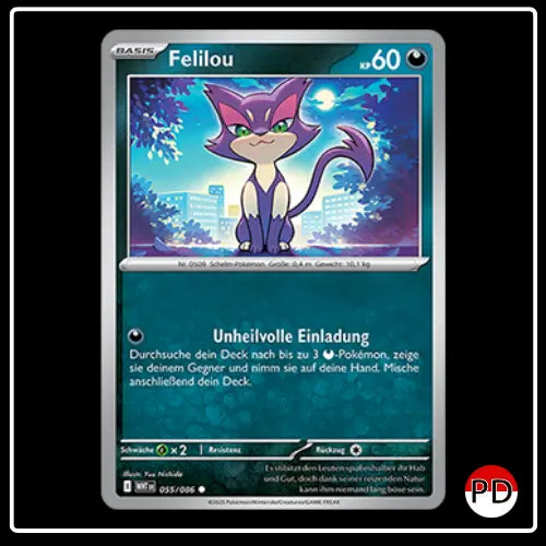 Felilou 055/086 Pokemon Weisse Flammen