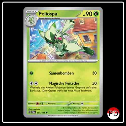 Feliospa 014/193 Pokemon Entwicklungen in Paldea