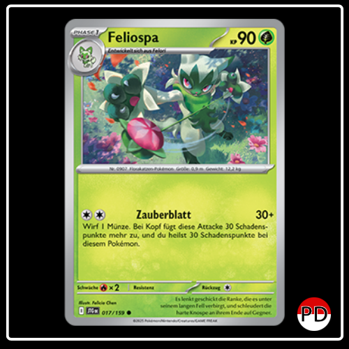 Feliospa 017/159 Pokemon Reisegefährten
