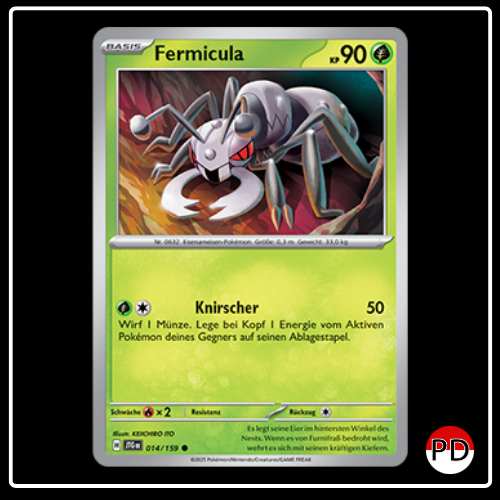 Fermicula 014/159 Pokemon Reisegefährten