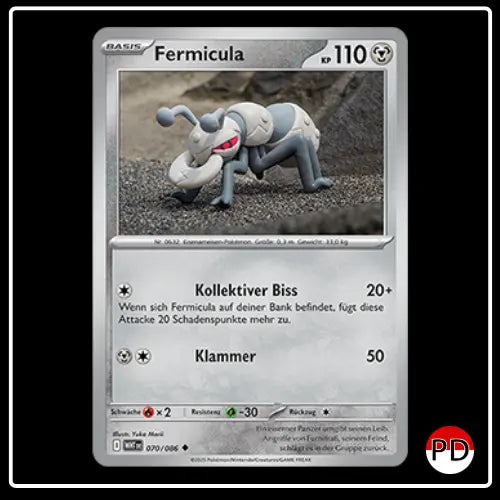 Fermicula 070/086 Pokemon Weisse Flammen