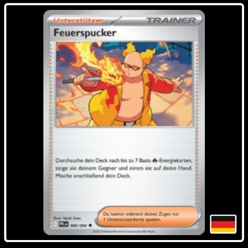 Feuerspucker 089/094 Pokemon Fatale Flammen