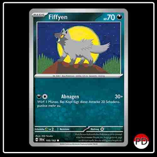 Fiffyen 105/162 Pokemon Gewalten der Zeit