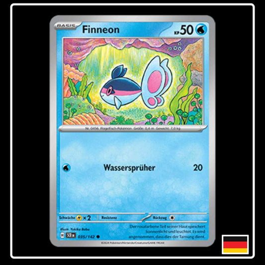 Finneon 035/142 Pokemon Stellarkrone