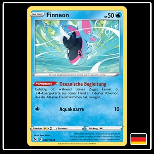 Finneon 040/196 Pokemon Verlorener Ursprung