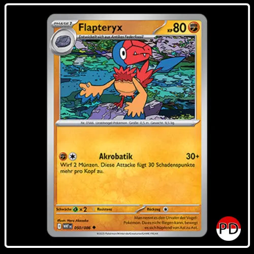Flapteryx 050/086 Pokemon Weisse Flammen