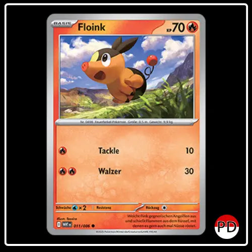 Floink 011/086 Pokemon Weisse Flammen