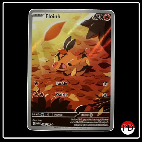 Floink Illustration Rare 096/086 Pokemon Weisse Flammen
