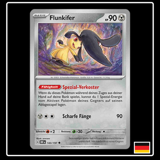 Flunkifer Pokemon Karte