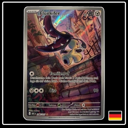 Flunkifer Illustration Rare 246/217 Pokemon Erhabene Helden