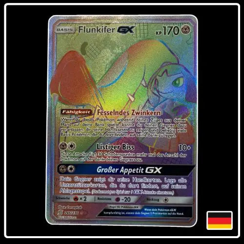 Flunkifer GX Rainbow 246/236 Pokemon Bund der Gleichgesinnten