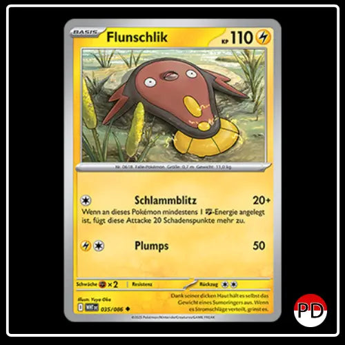 Flunschlik 035/086 Pokemon Weisse Flammen