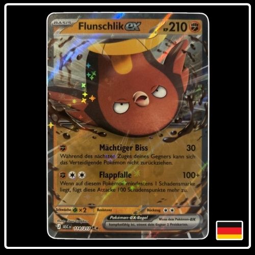 Flunschlik ex 114/217 Pokemon Erhabene Helden