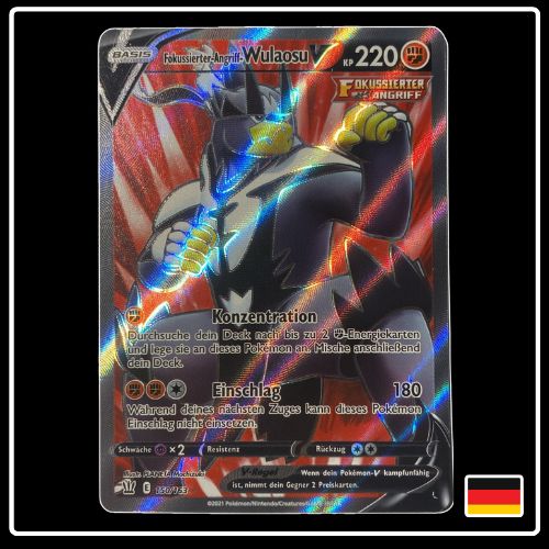 Fokussierter-Angriff-Wulaosu V Full Art 150/163 Kampfstile