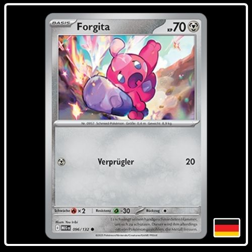 Forgita 096/132 Pokemon Mega Entwicklung