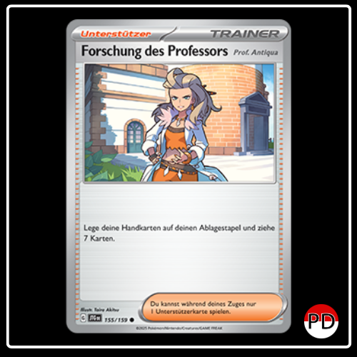 Forschung des Professors 155/159 Pokemon Reisegefährten