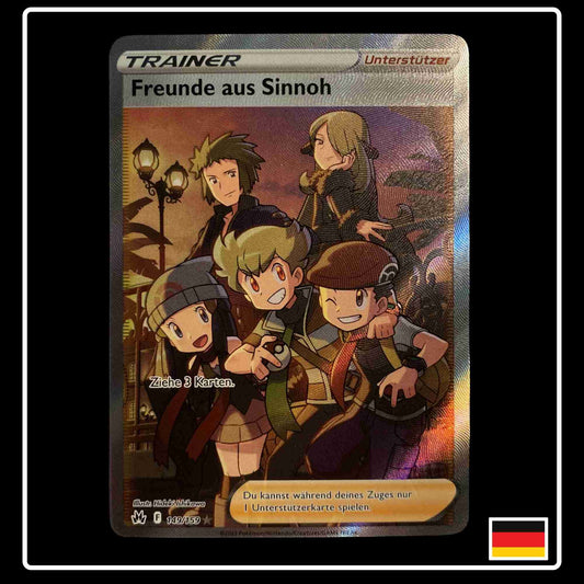 Freunde aus Sinnoh Pokemon Karte 149/159 Zenit der Könige