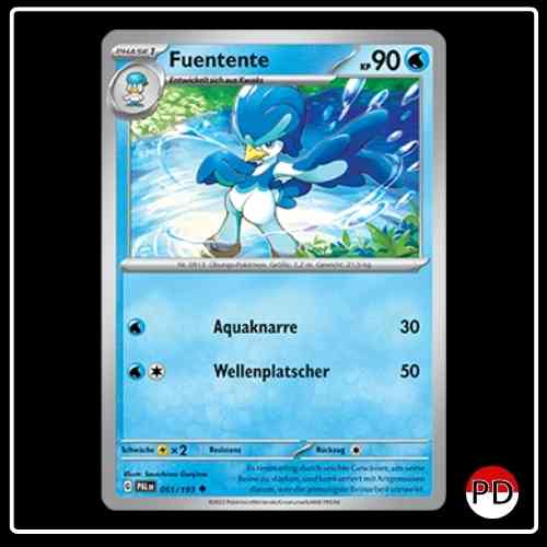 Fuentente 051/193 Pokemon Entwicklungen in Paldea