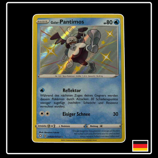 Galar-Pantimos Baby Shiny SV020/SV122 aus Pokemon Schwert & Schild Set Glänzendes Schicksal