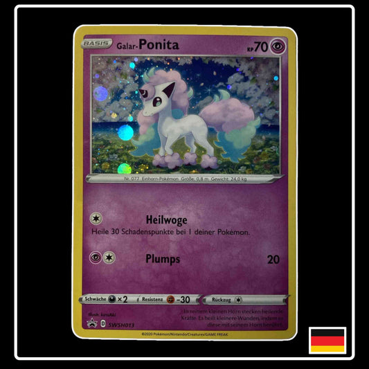 Galar-Ponita SWSH013 Schwert & Schild Pokemon Promo