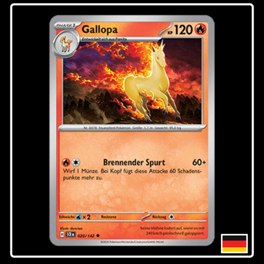 Gallopa 020/142 Pokemon Stellarkrone