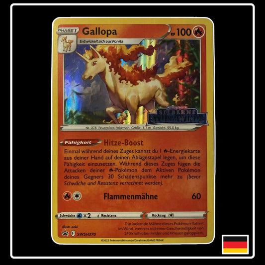 Gallopa HOLO SWSH270 Pokemon Black Star Promo