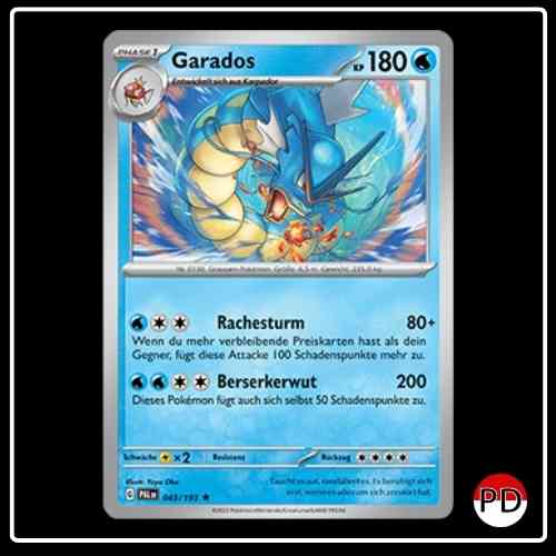 Garados 043/193 Pokemon Entwicklungen in Paldea