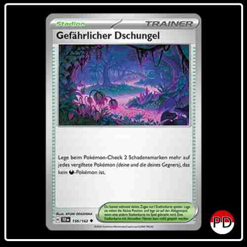 Gefährlicher Dschungel 156/162 Pokemon Gewalten der Zeit