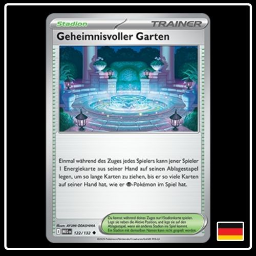 Geheimnisvoller Garten 122/132 Pokemon Mega Entwicklung