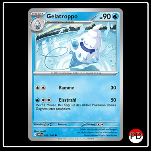 Gelatroppo 028/086 Pokemon Weisse Flammen