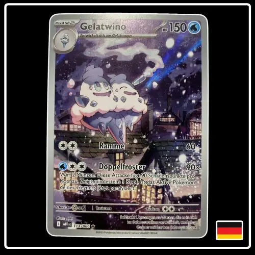 Gelatwino Illustration Rare 113/086 Pokemon Weisse Flammen