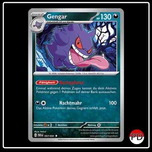 Gengar 057/091 Pokemon Paldeas Schicksale